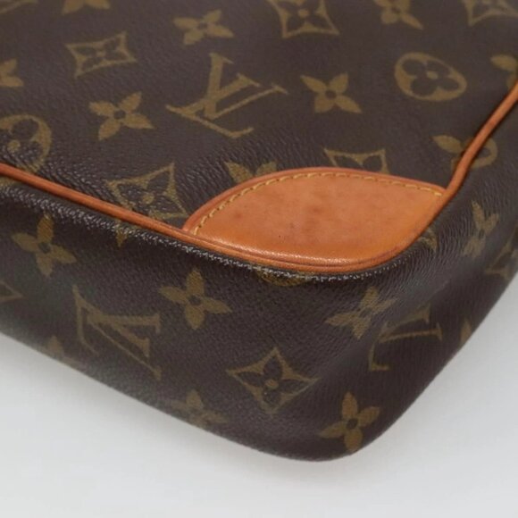 LOUIS VUITTON Monogram Compiegne 28 Clutch Bag M51845 LV Auth 128342 - Picture 5 of 16
